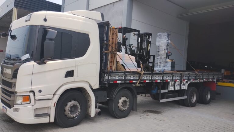 Transporte pesado BH para Joinville