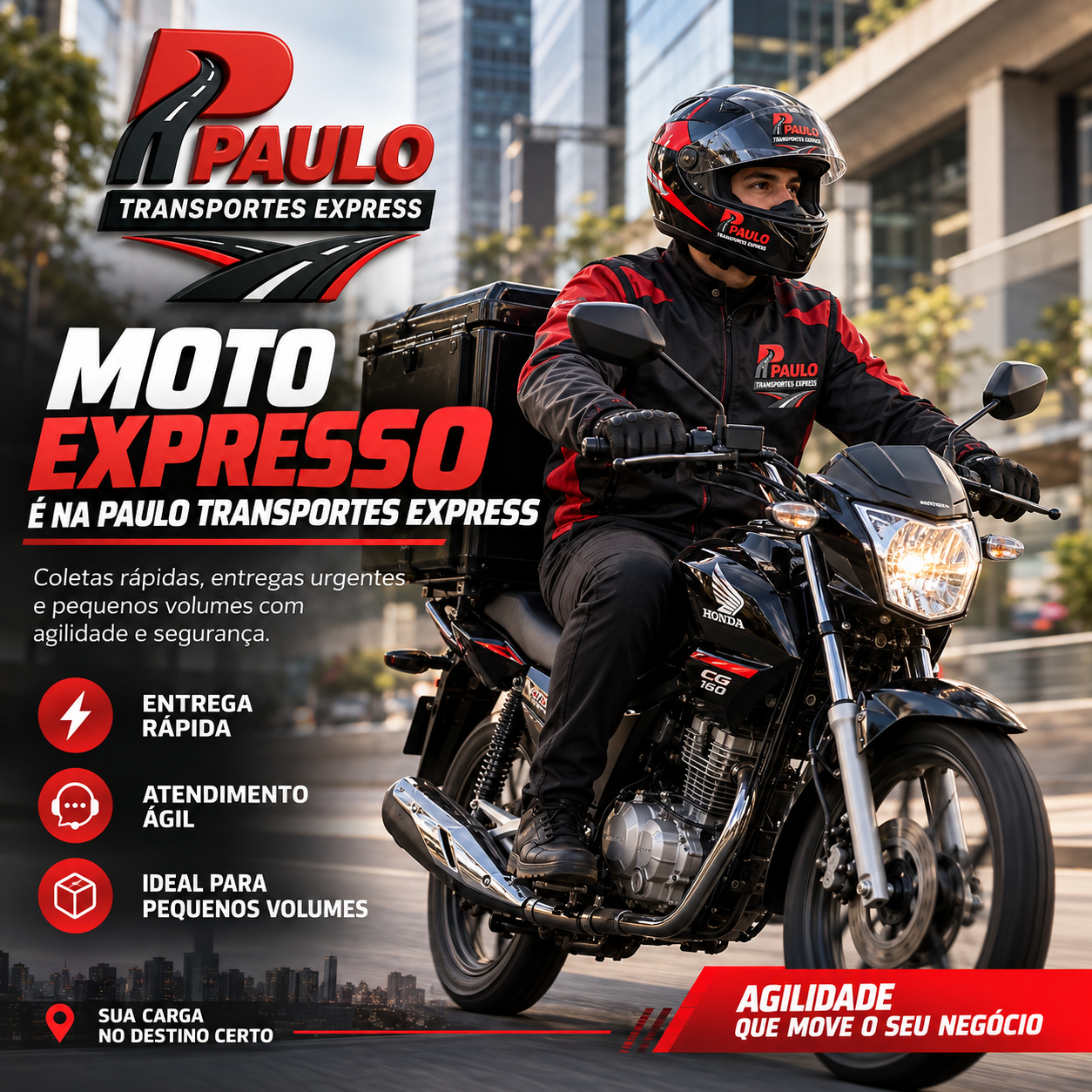 Moto Expresso BH - Paulo Transportes Express